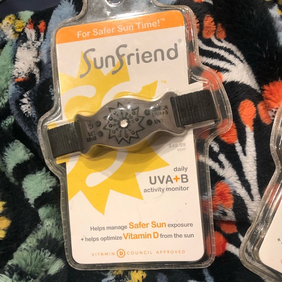 NWT Sun Friend UV-A & UV-B ultraviolet radiation watch detector from sun rays - Picture 1 of 2